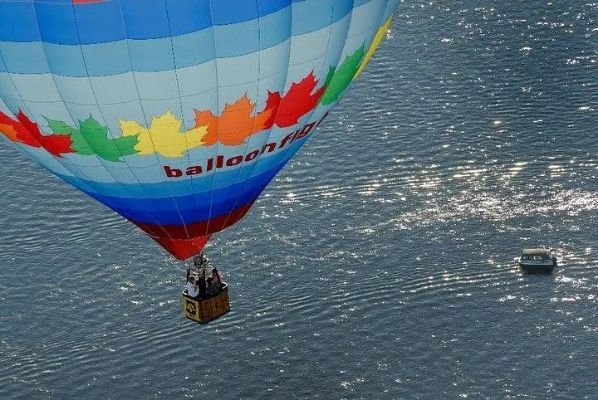 Go on a helicopter or hot air balloon ride